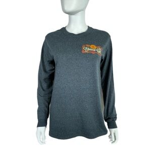 Women’s Dark Heather Gray Blessed Girl 1 Corinthians 13:13 Long Sleeve Tee